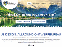 Tablet Screenshot of j9design.nl